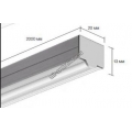 Накладной алюминиевый профиль для светодиодных лент LD profile – 34, 31023